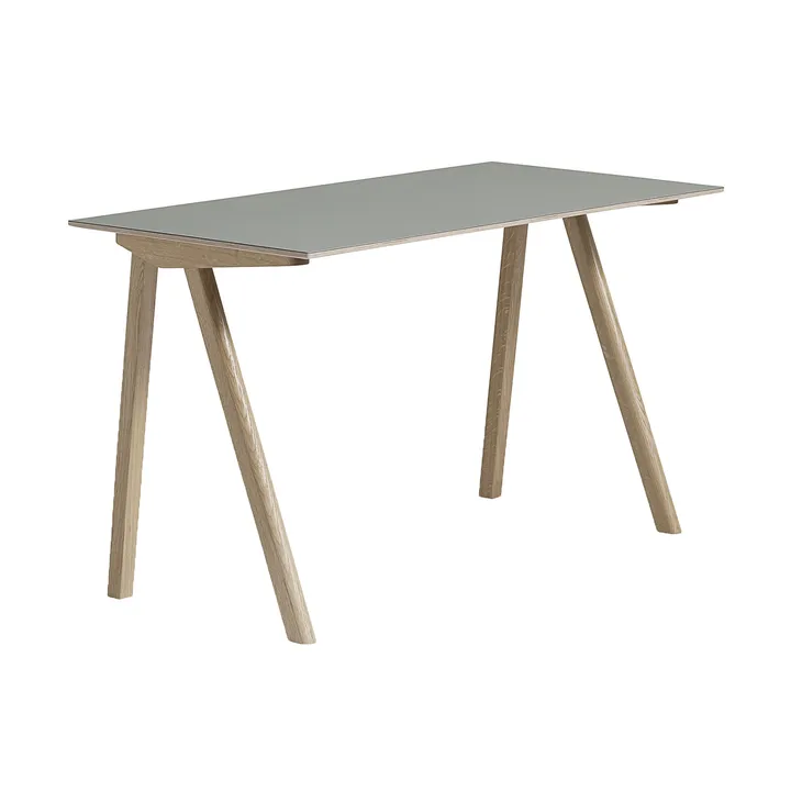 CPH90 2.0 bureau 65x130 cm - Grey linoleum-gelakt eiken - HAY