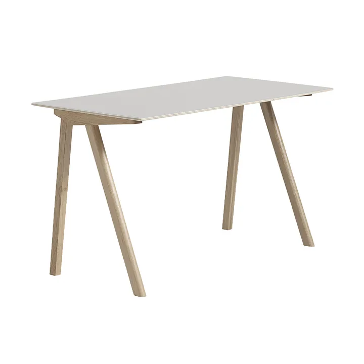 CPH90 2.0 bureau 65x130 cm - Off white linoleum-gelakt eiken - HAY