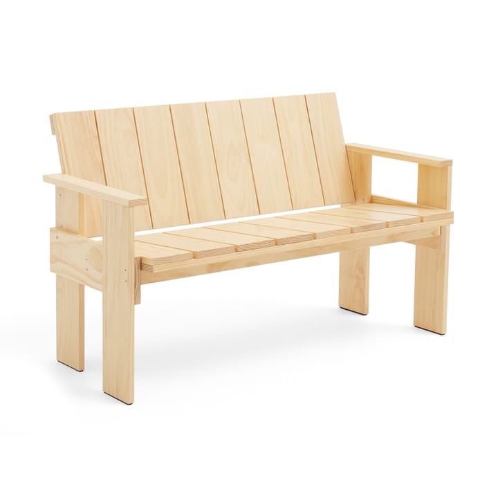 Crate Dining Bench bank gelakt sparrenhout - Helder - HAY