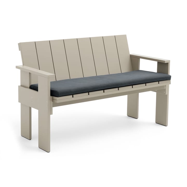 Crate Dining Bench bank gelakt sparrenhout, London fog HAY