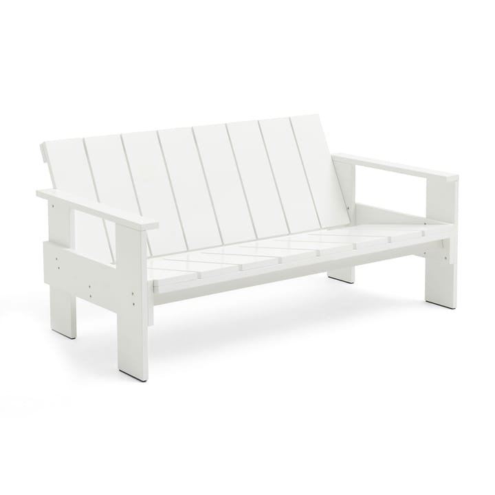 Crate Lounge bank gelakt sparrenhout - White - HAY