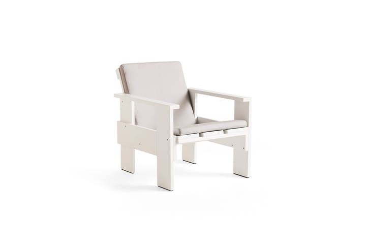 Crate lounge stoel gelakt sparrenhout - White - HAY