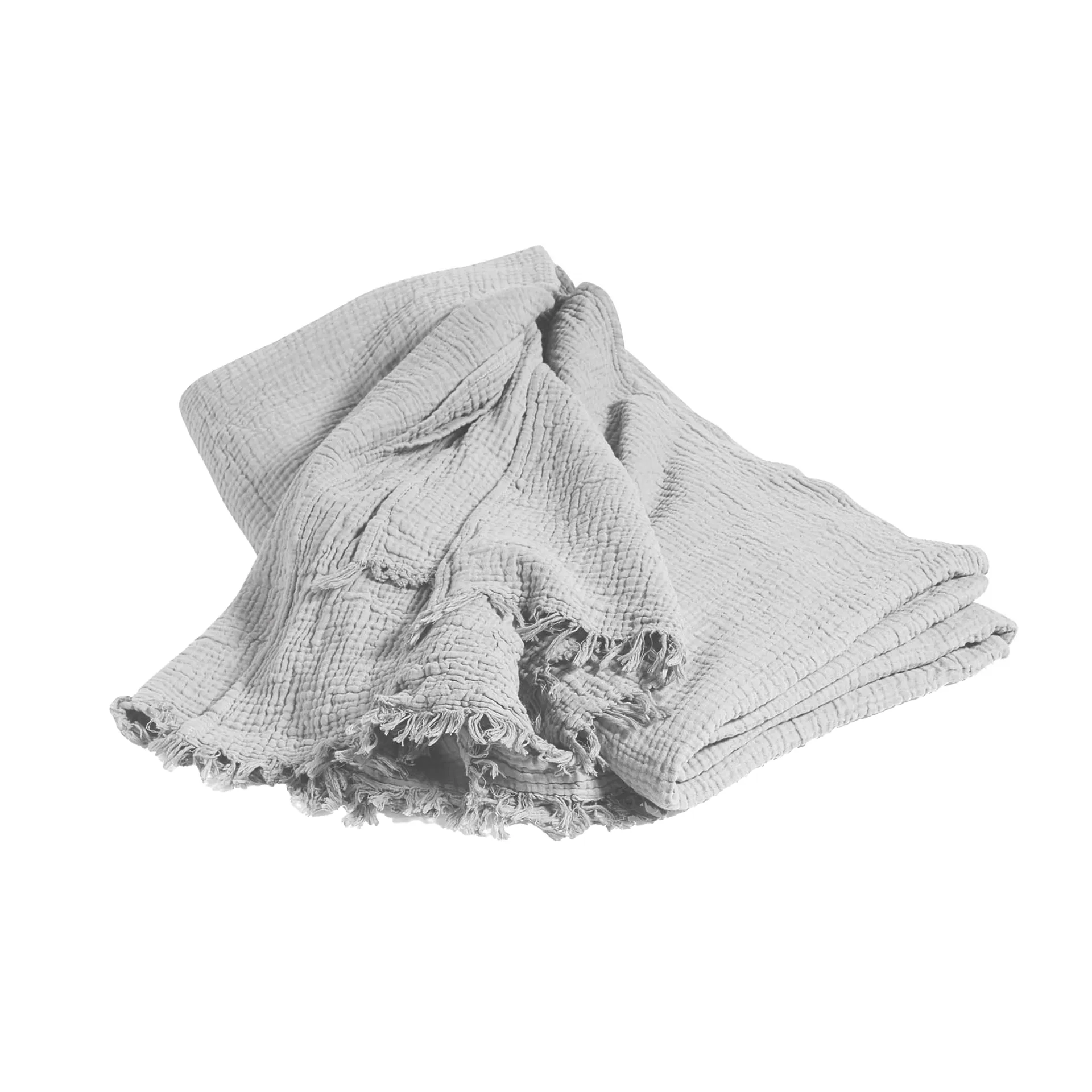 Crinkle sprei 260x260 cm, Cool grey HAY