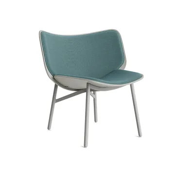 Dapper loungestoel - Aqua–dusty grey eiken–grijs onderstel - HAY