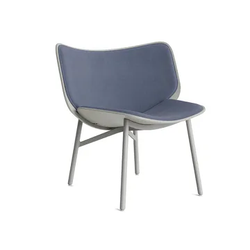 Dapper loungestoel - Blueberry–dusty grey eiken–grijs onderstel - HAY