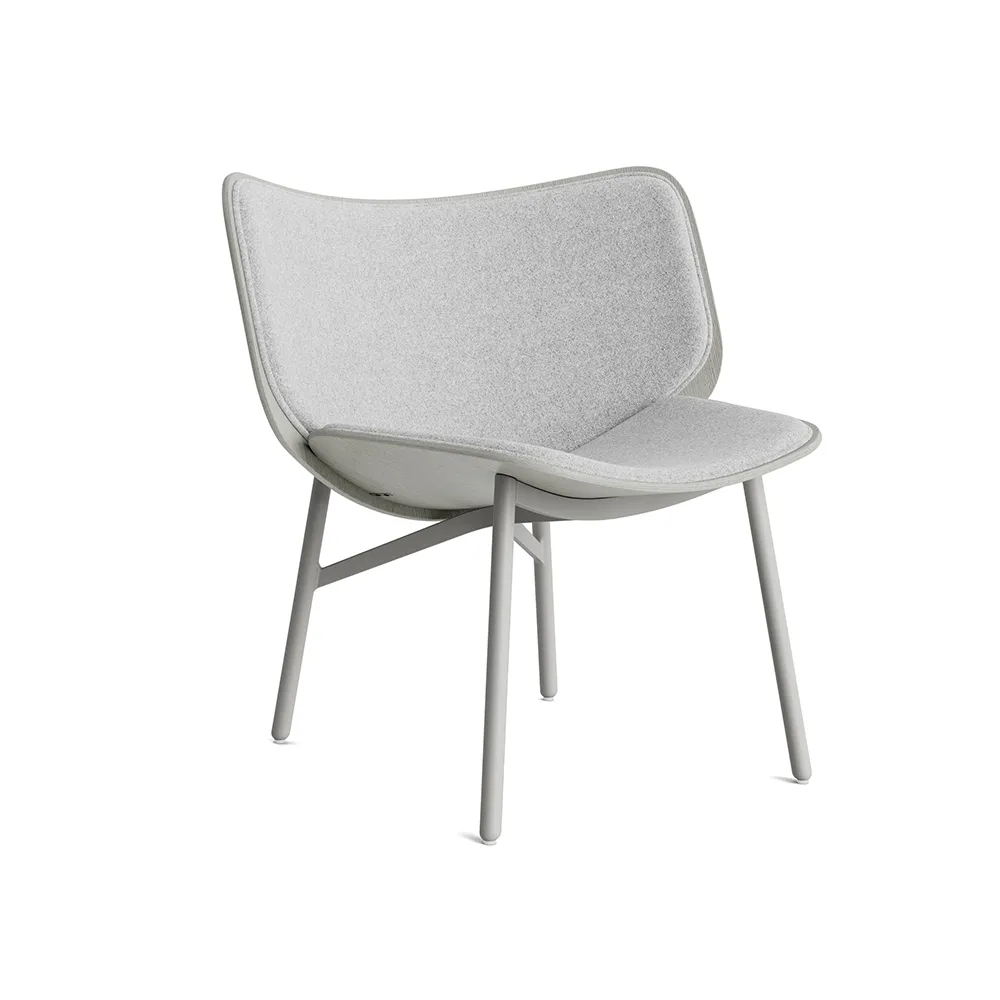 Dapper loungestoel, Light grey–dusty grey eiken–grijs onderstel HAY