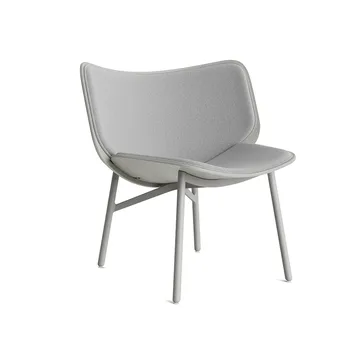Dapper loungestoel - Light grey–dusty grey eiken–grijs onderstel - HAY