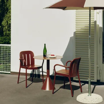 Deville armstoel - Iron red - HAY