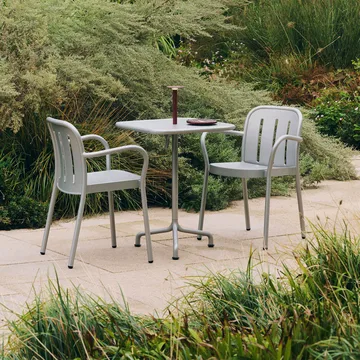 Deville armstoel - Silver grey - HAY