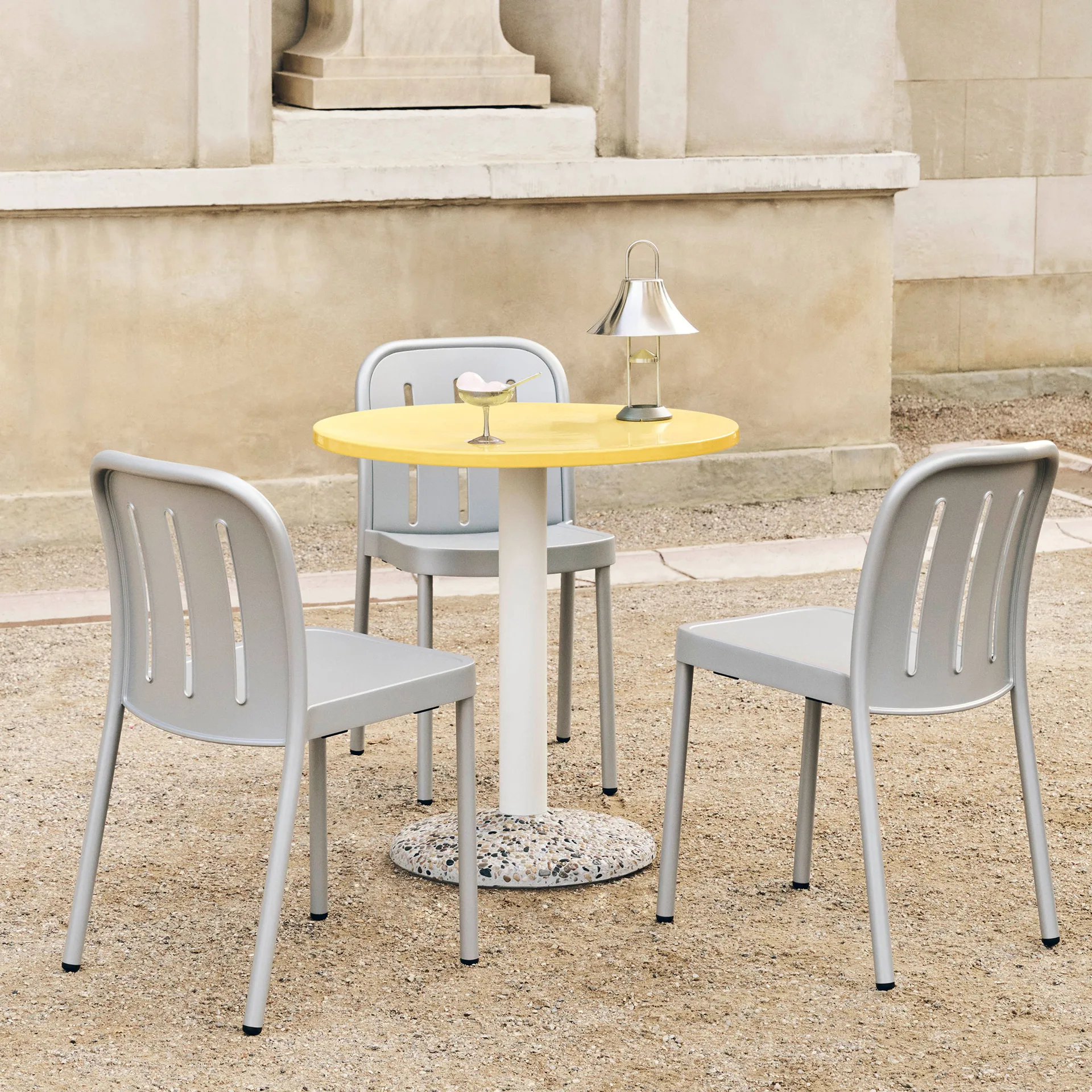 Deville stoel, Silver grey HAY