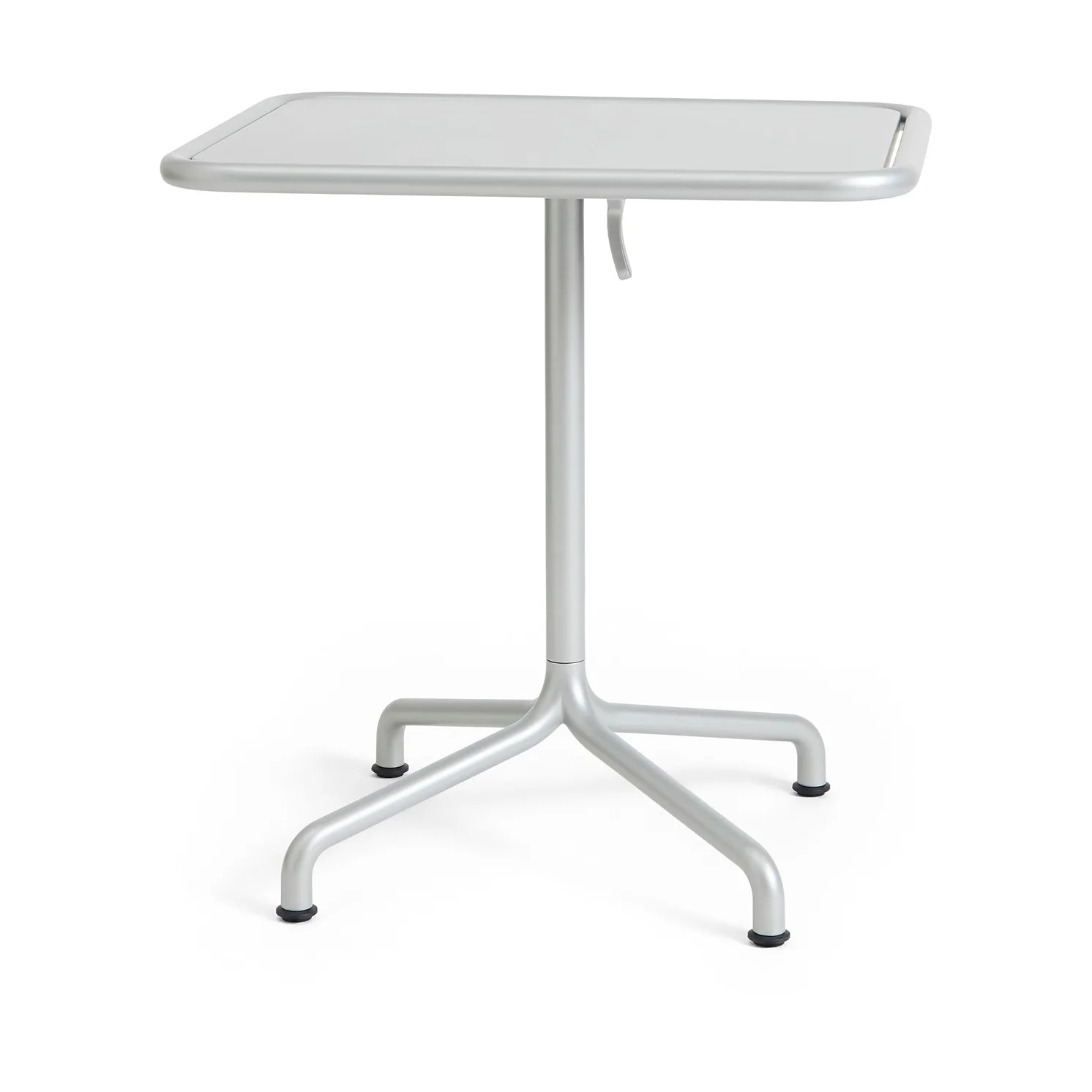 Deville tafel 60x70x74 cm, Silver grey HAY