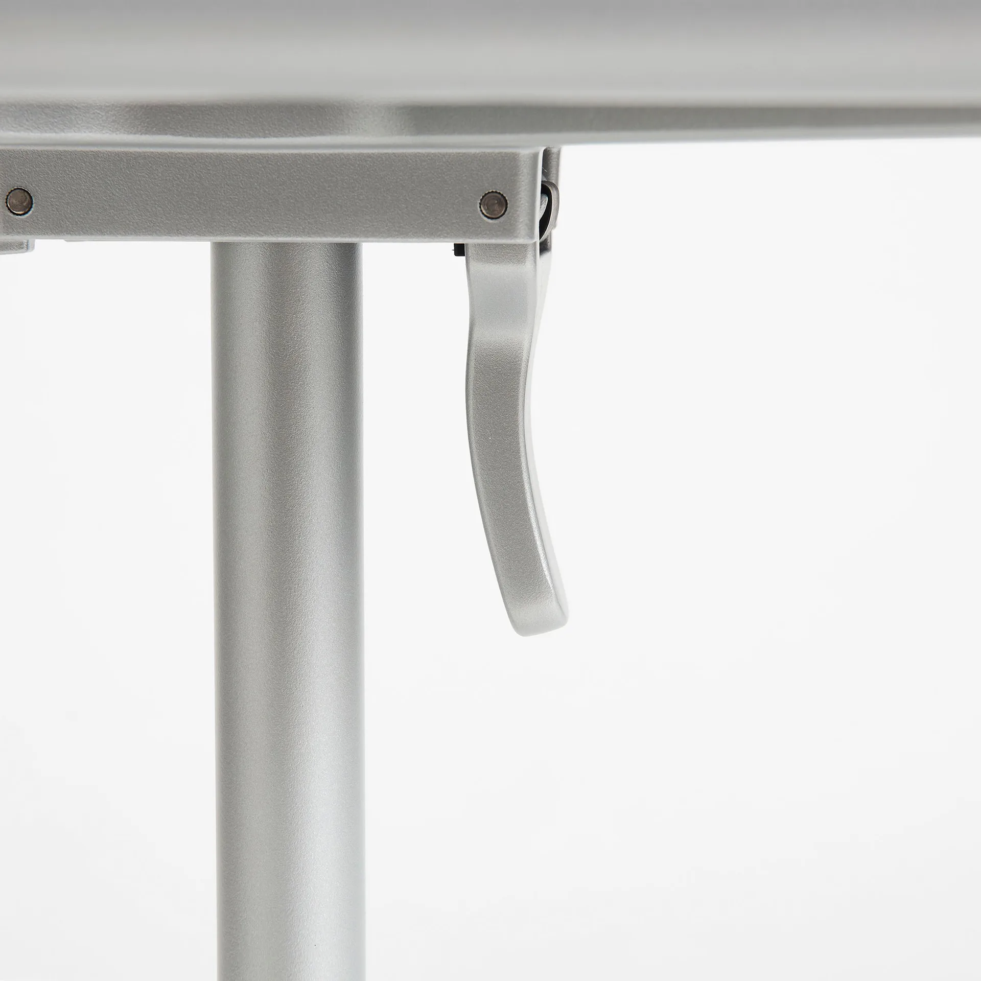 Deville tafel 60x70x74 cm, Silver grey HAY