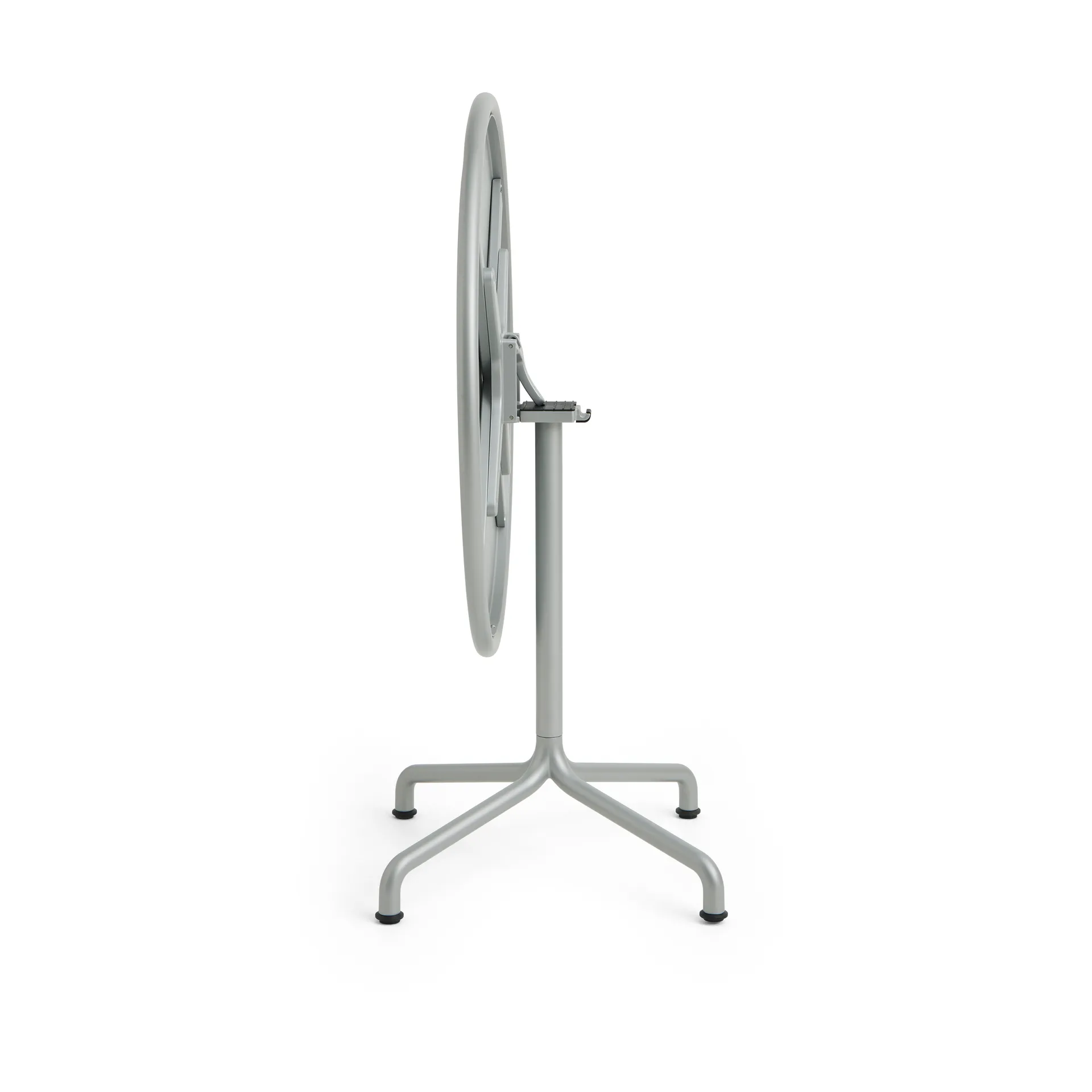 Deville tafel Ø80x74 cm, Silver grey HAY