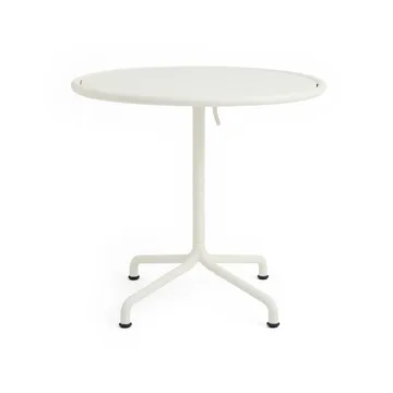 Deville tafel - Cream white, Ø80x74 cm - HAY