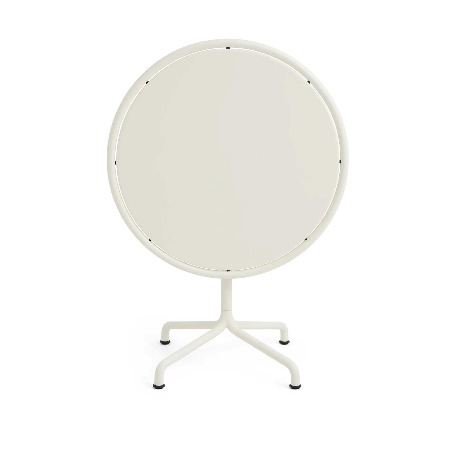 Deville tafel, Cream white, Ø80x74 cm HAY