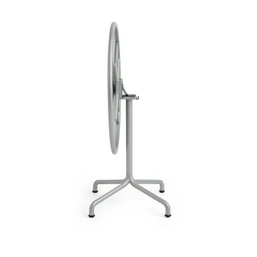 Deville tafel - Silver grey, Ø80x74 cm - HAY