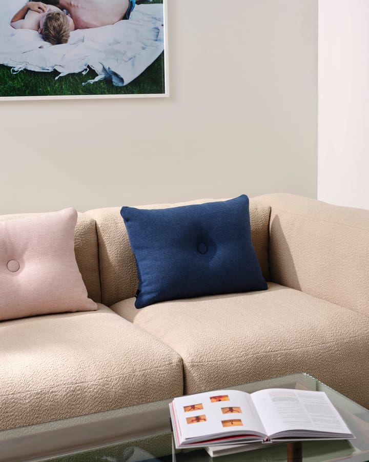 Dot Cushion Mode 1 dot kussen 45x60 cm, Dark blue HAY