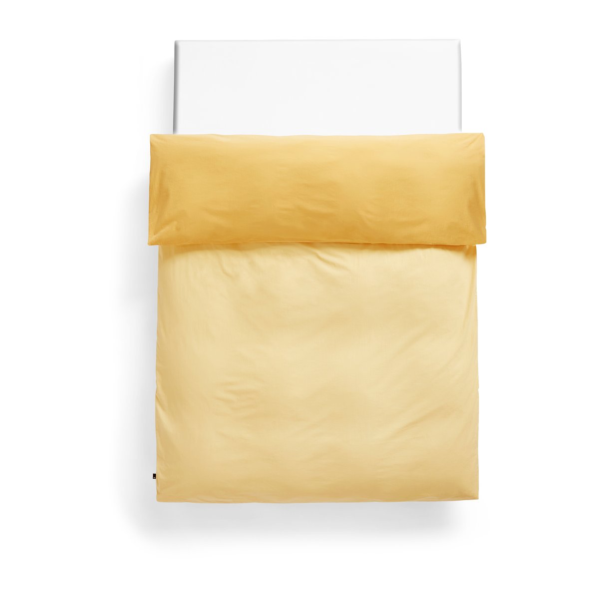 HAY Duo dekbedovertrek 150x210 cm Golden yellow