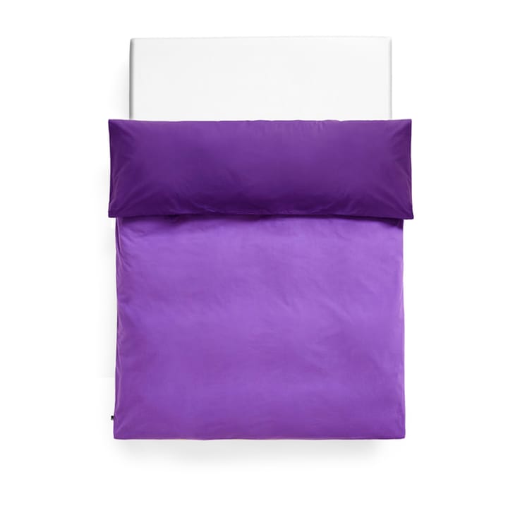 Duo dekbedovertrek 150x210 cm - Vivid purple - HAY