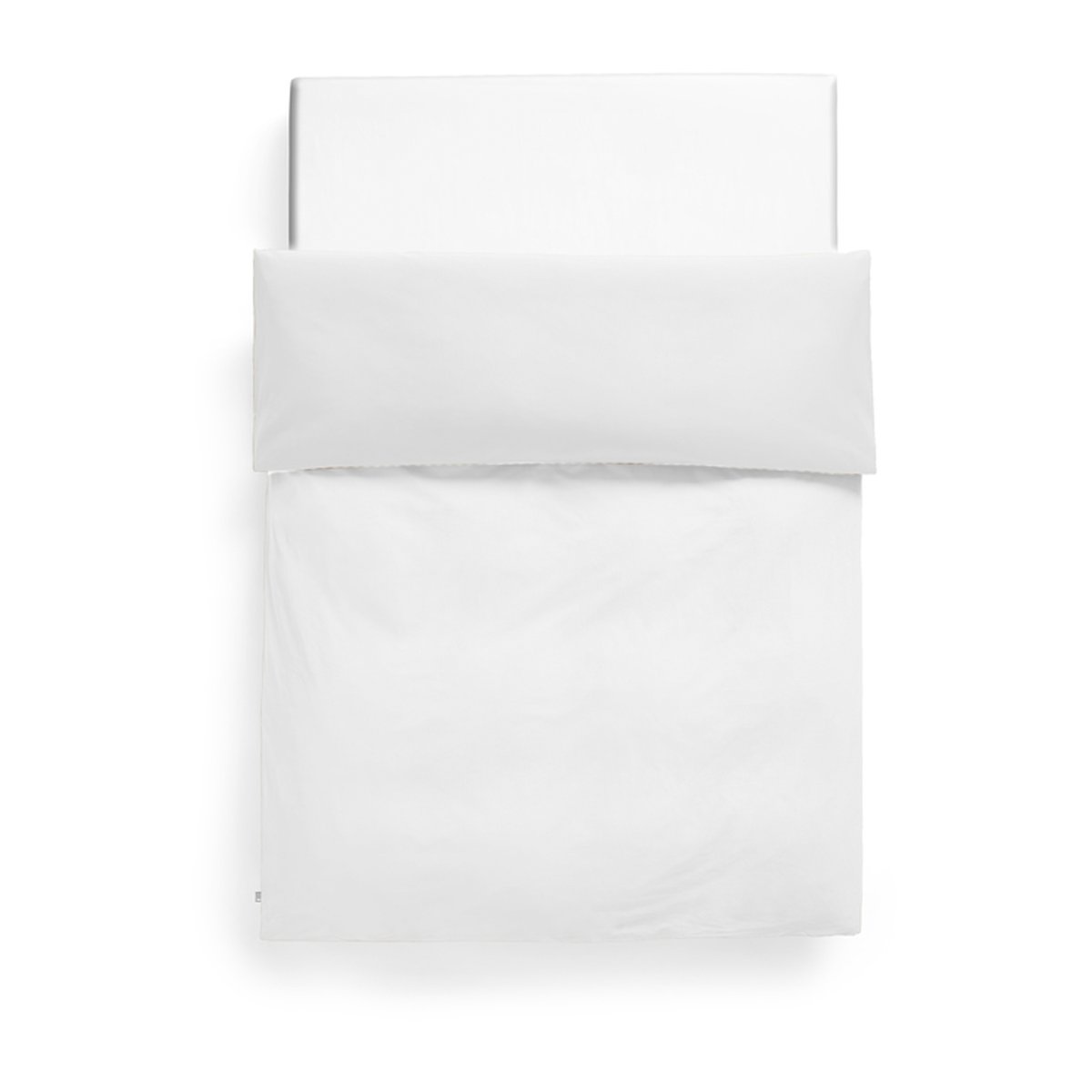 HAY Duo dekbedovertrek 220x220 cm White | Scandinavisch Interieur | Dekbedovertrekken | Wit