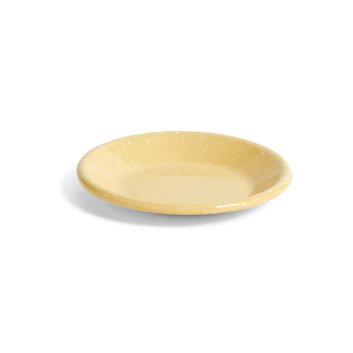 Emaille bord Ø13,5 cm - Dust light yellow - HAY