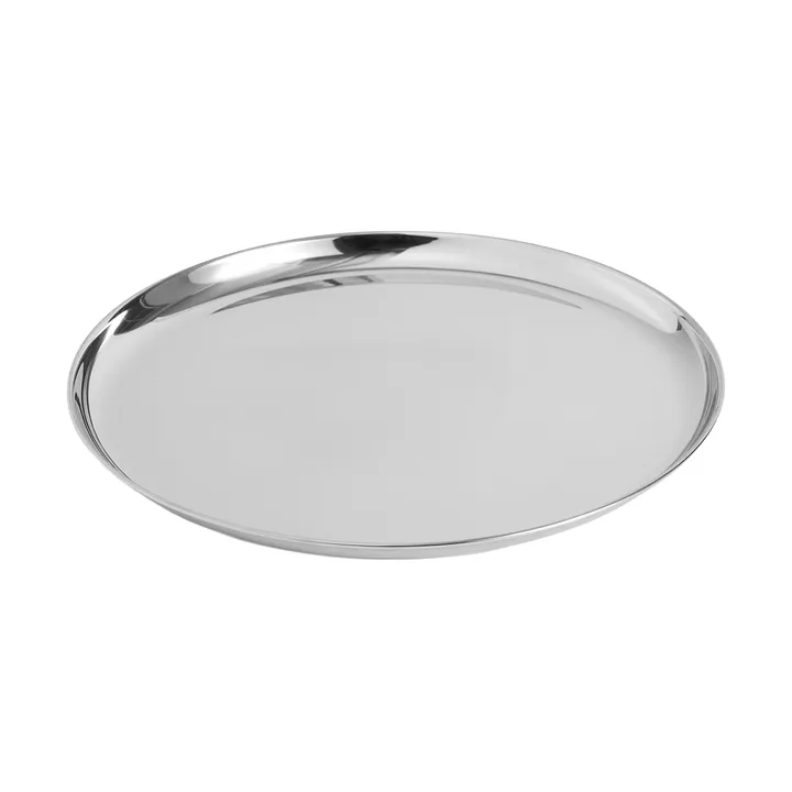Essential Steel serveerschaal - Roestvrij staal, rond, medium - HAY