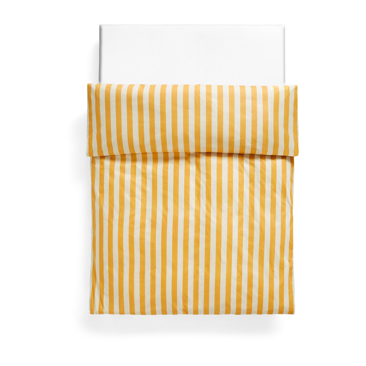 HAY Été dekbedovertrek 220x220 cm Warm yellow | Scandinavisch Interieur | Dekbedovertrekken | Geel