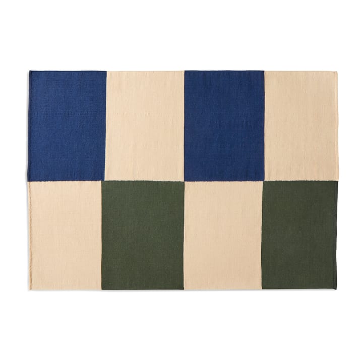 Ethan Cook Flat Works vloerkleed 170x240 cm - Peach green check - HAY