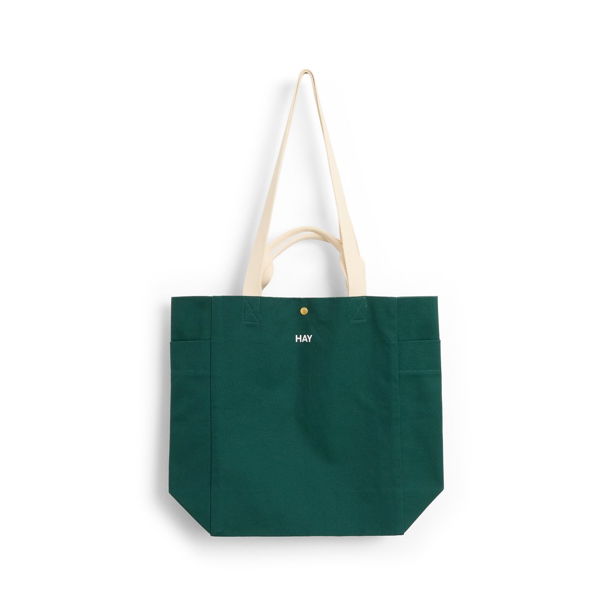 HAY Everyday Tote Bag tas Dark green | Scandinavisch Interieur | Opbergmanden | Groen