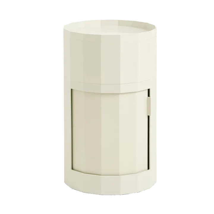 Facet Cabinet 101 bijzettafel - Eggshell - HAY