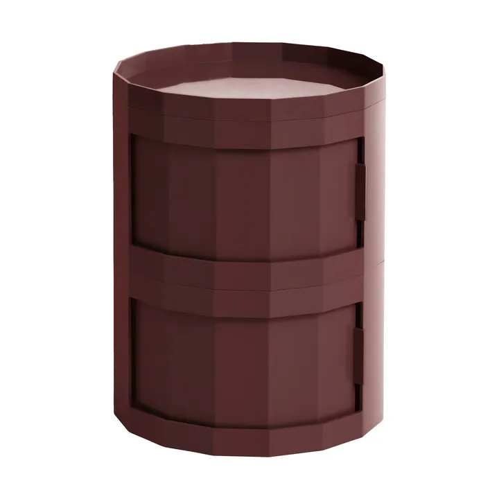 Facet Cabinet 20 bijzettafel - Bordeaux - HAY