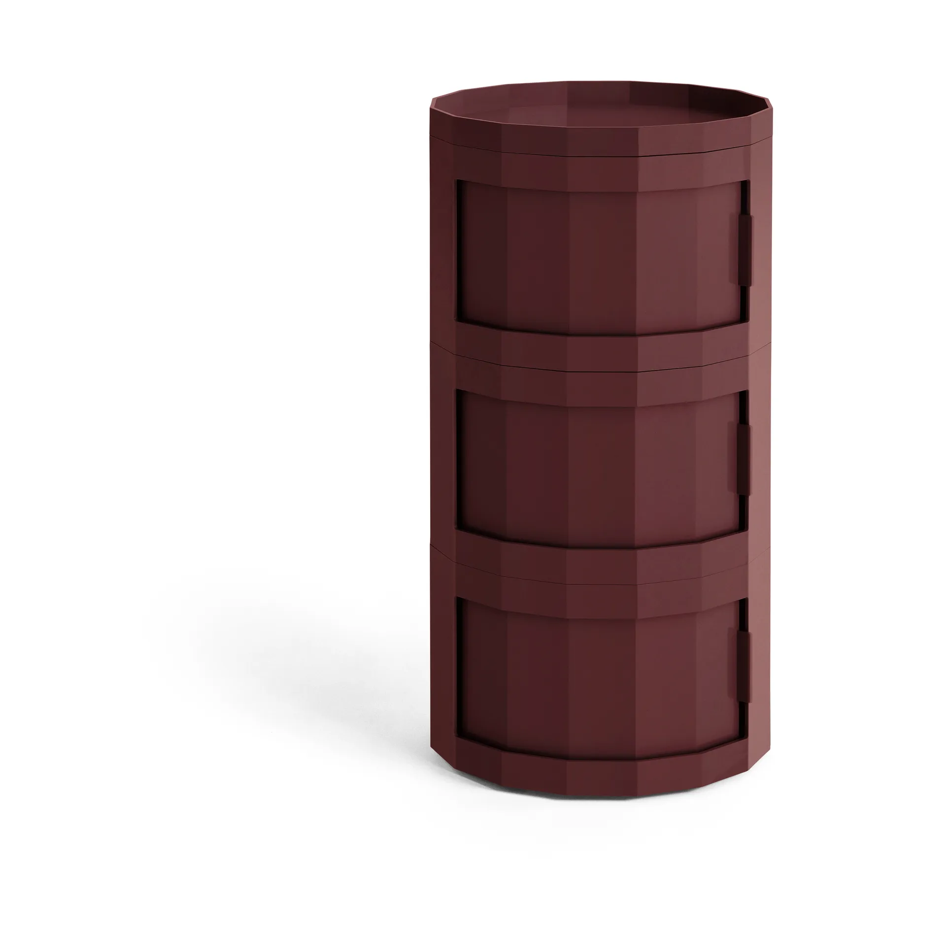 Facet Cabinet 30 bijzettafel, Bordeaux HAY