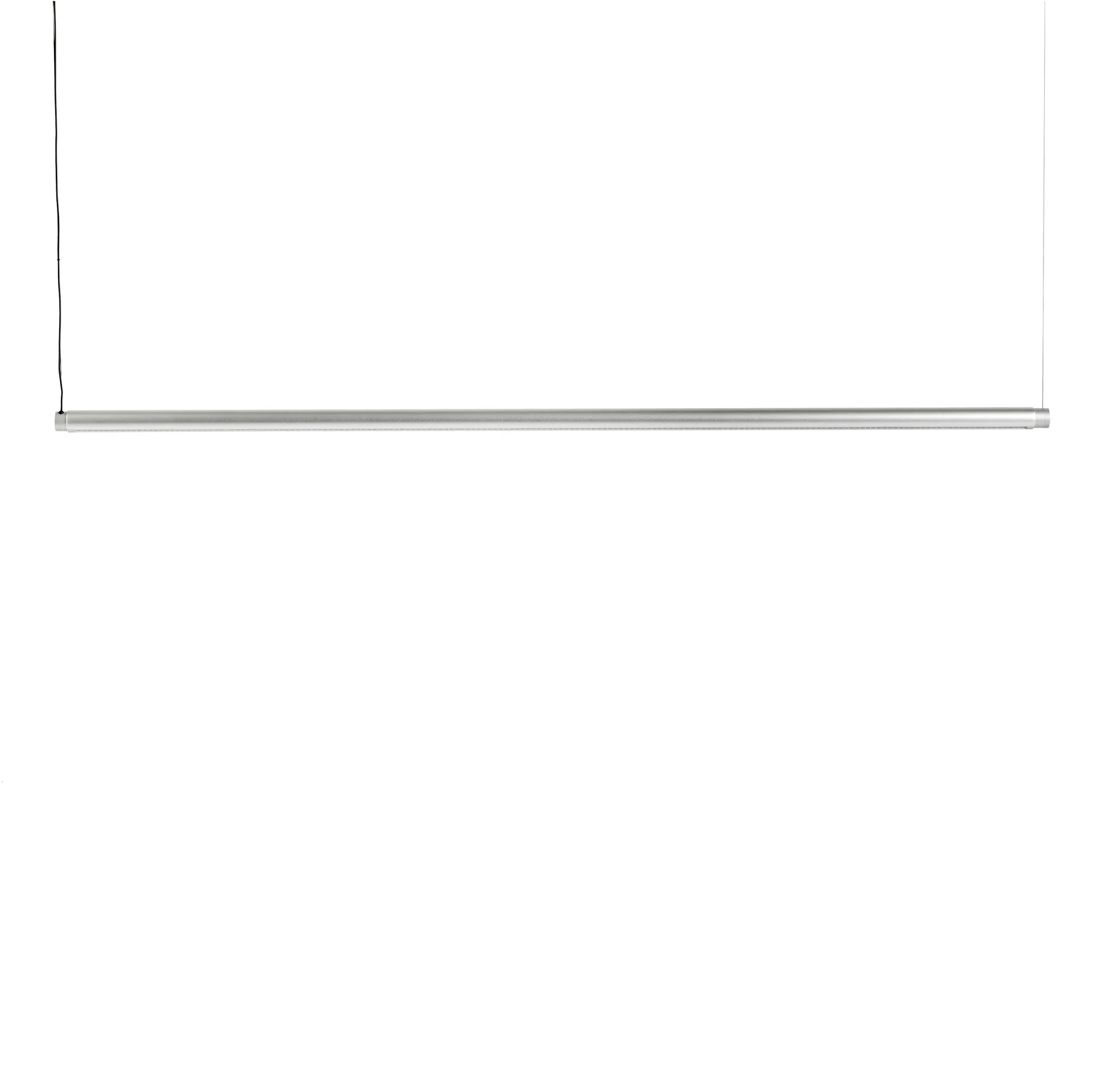 Factor Linear Suspension plafondlamp 1500 Directional, Clear anodised aluminium HAY