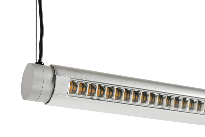 Factor Linear Suspension plafondlamp 1500 Directional, Clear anodised aluminium HAY