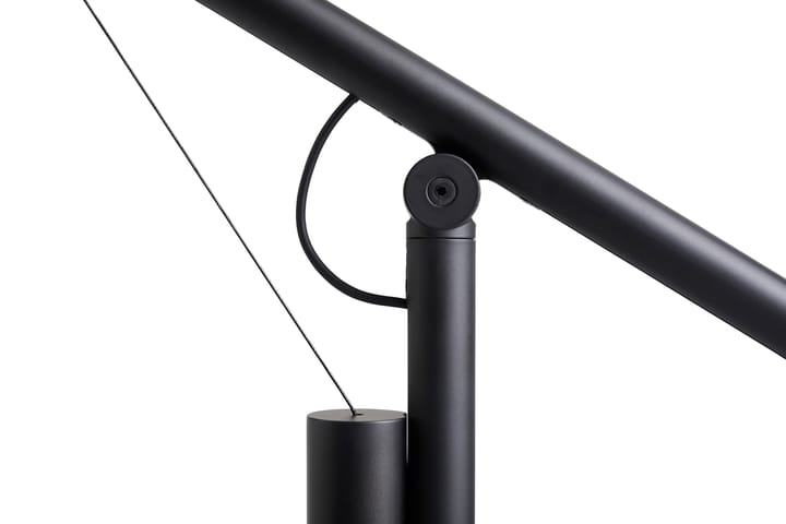 Fifty-Fifty table tafellamp, Soft black HAY