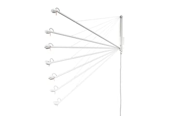 Fifty-Fifty wall wandlamp - Cream white - HAY