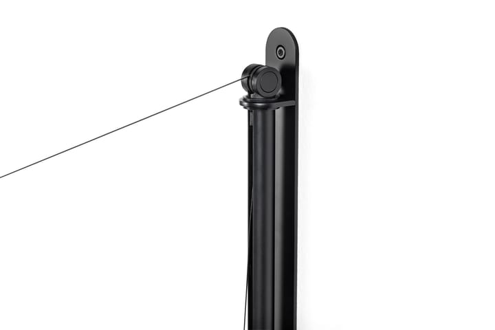 Fifty-Fifty wall wandlamp, Soft black HAY