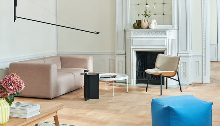 Fifty-Fifty wall wandlamp, Soft black HAY
