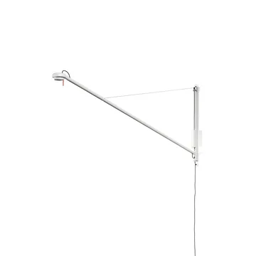 Fifty-Fifty wandlamp - Cream white - HAY