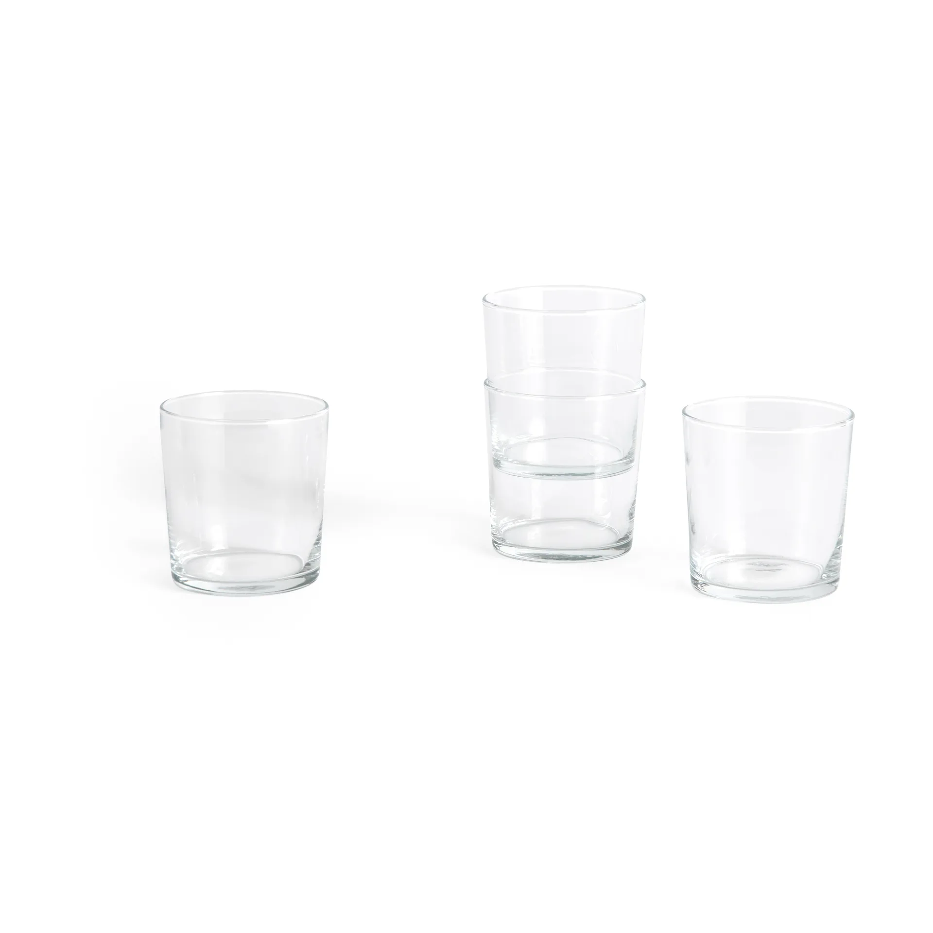 Glass drinkglas M 36 cl 4-pack, Klar HAY