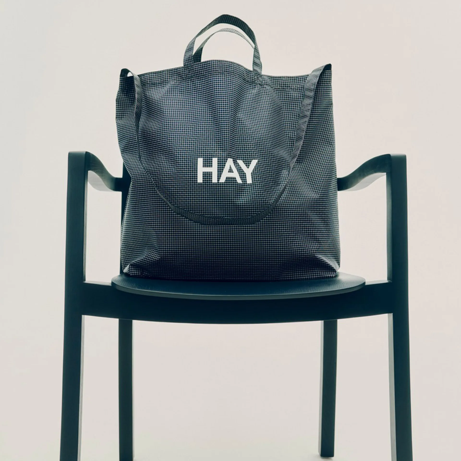 Grid Crossover Bag tas medium, Dark blue, medium HAY