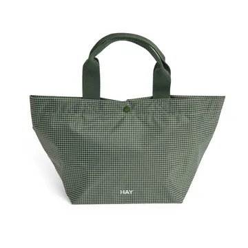 Grid Everyday Bag tas - Dark green, mini - HAY