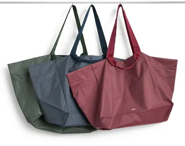 Grid Weekend Bag tas - Burgundy, large - HAY