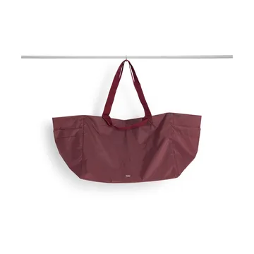 Grid Weekend Bag tas - Burgundy, large - HAY