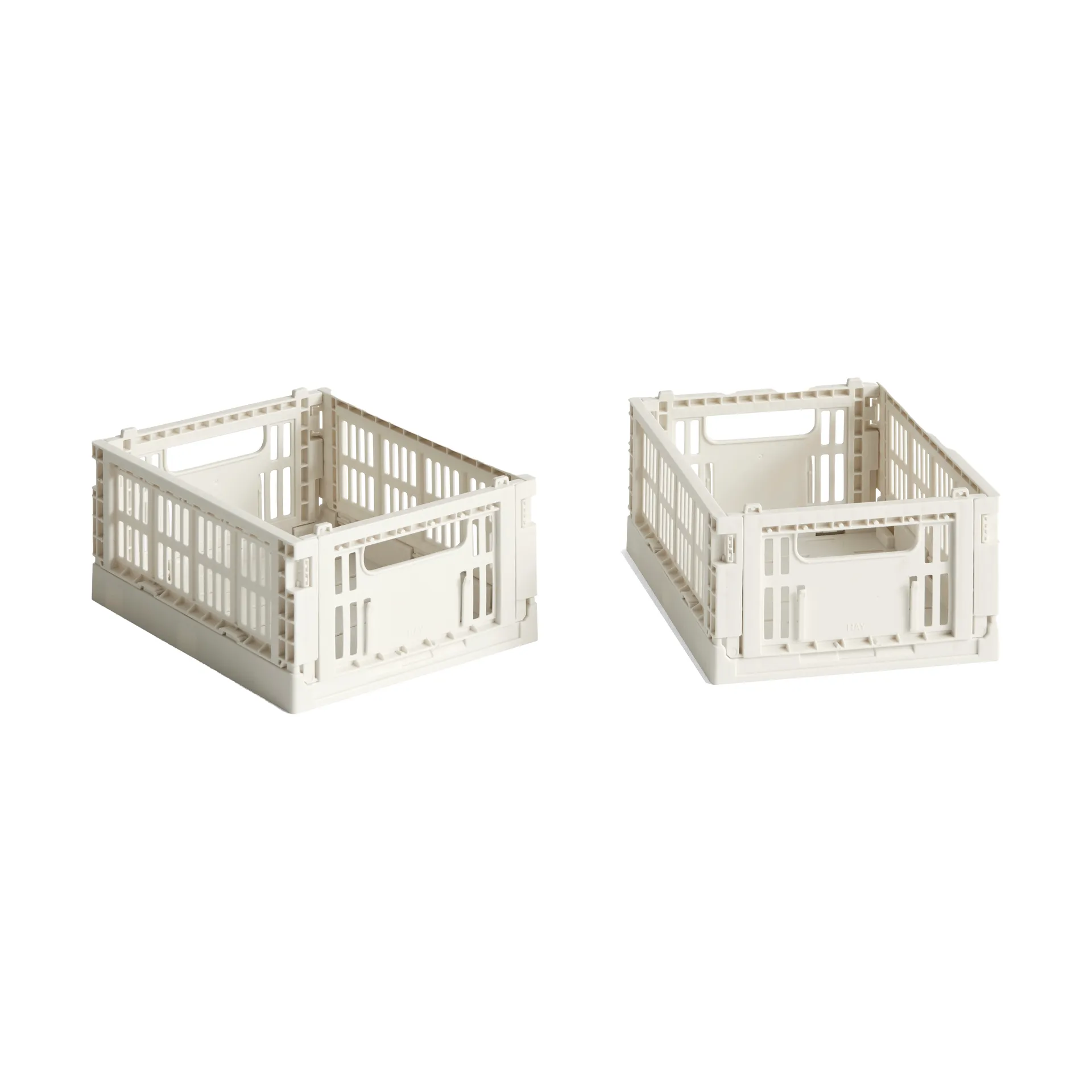 HAY Colour Crate Mini 2-pack 13x17 cm, Off white HAY