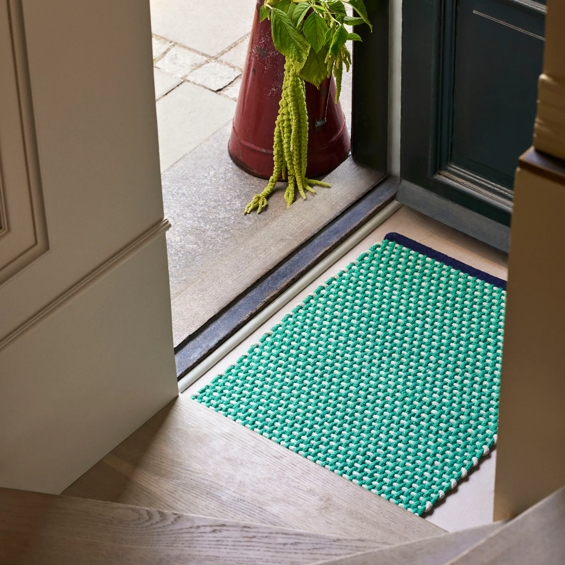 HAY deurmat 50x70 cm, Green HAY