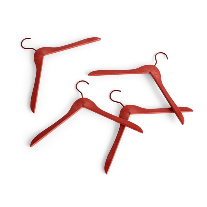 HAY kledinghanger 4-pack - Cherry red - HAY