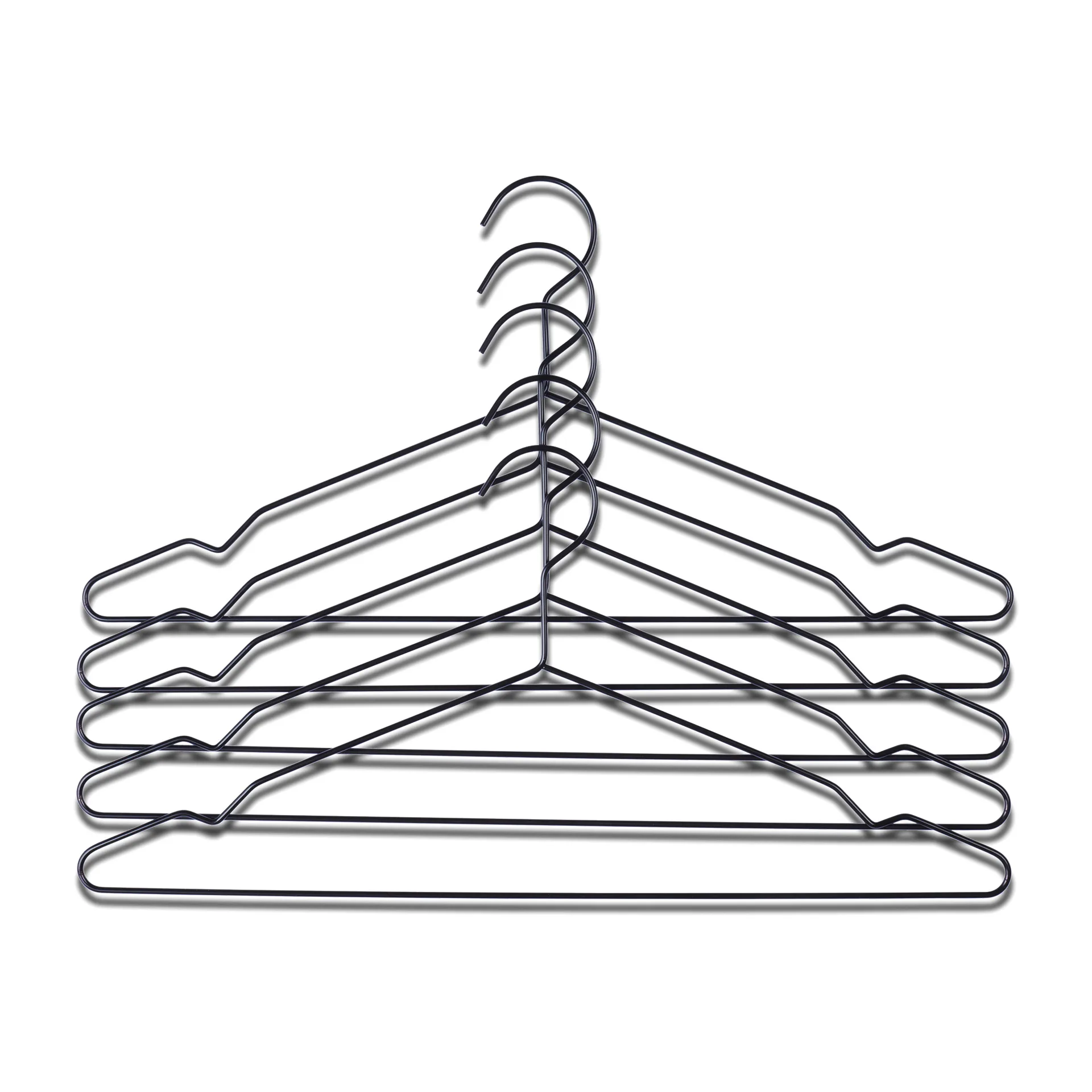 HAY kledinghanger 5-pack, Zwart HAY