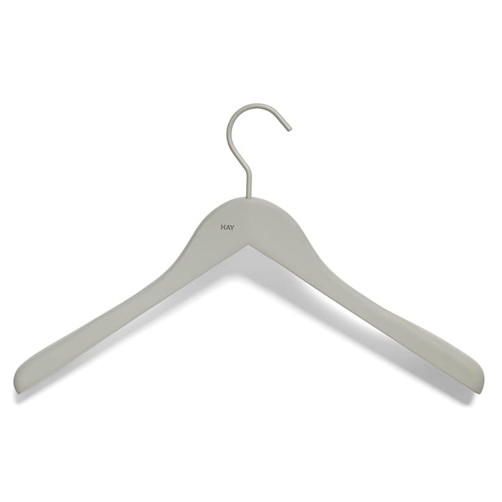 HAY kledinghanger wide 4-pack, Grijs HAY