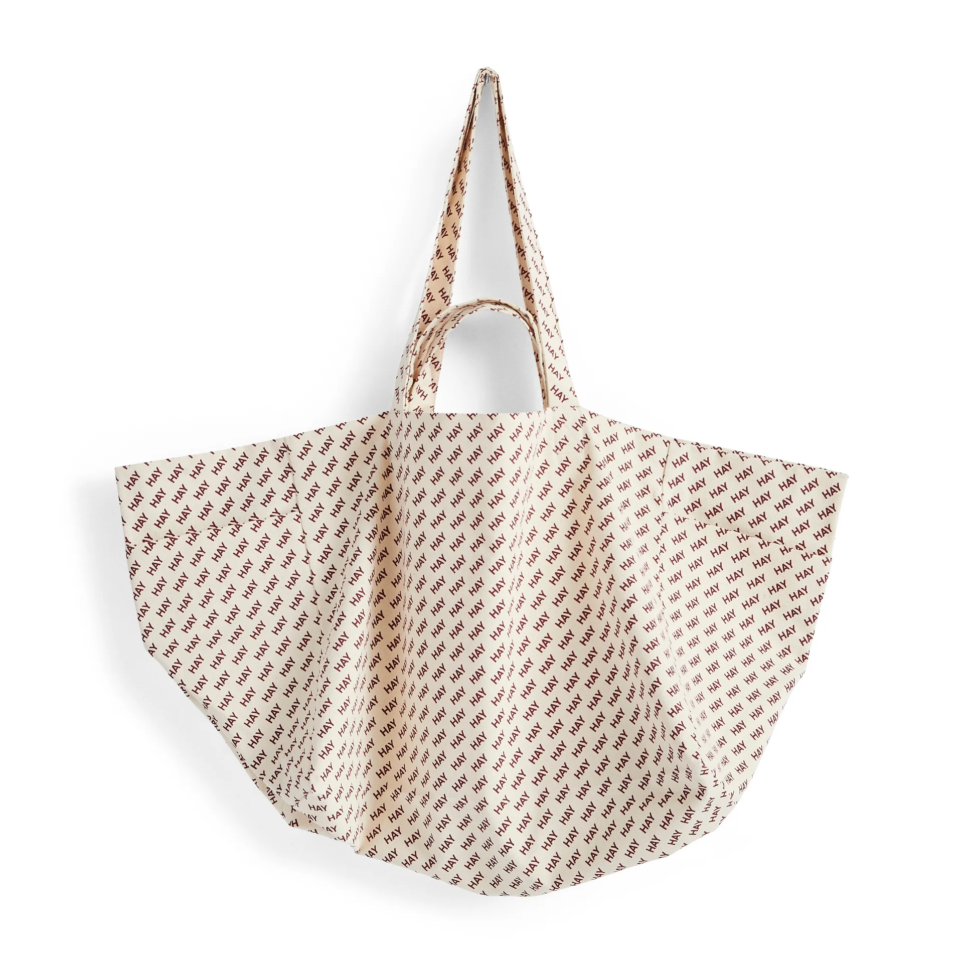 HAY Logo Weekend bag tas, Burgundy HAY